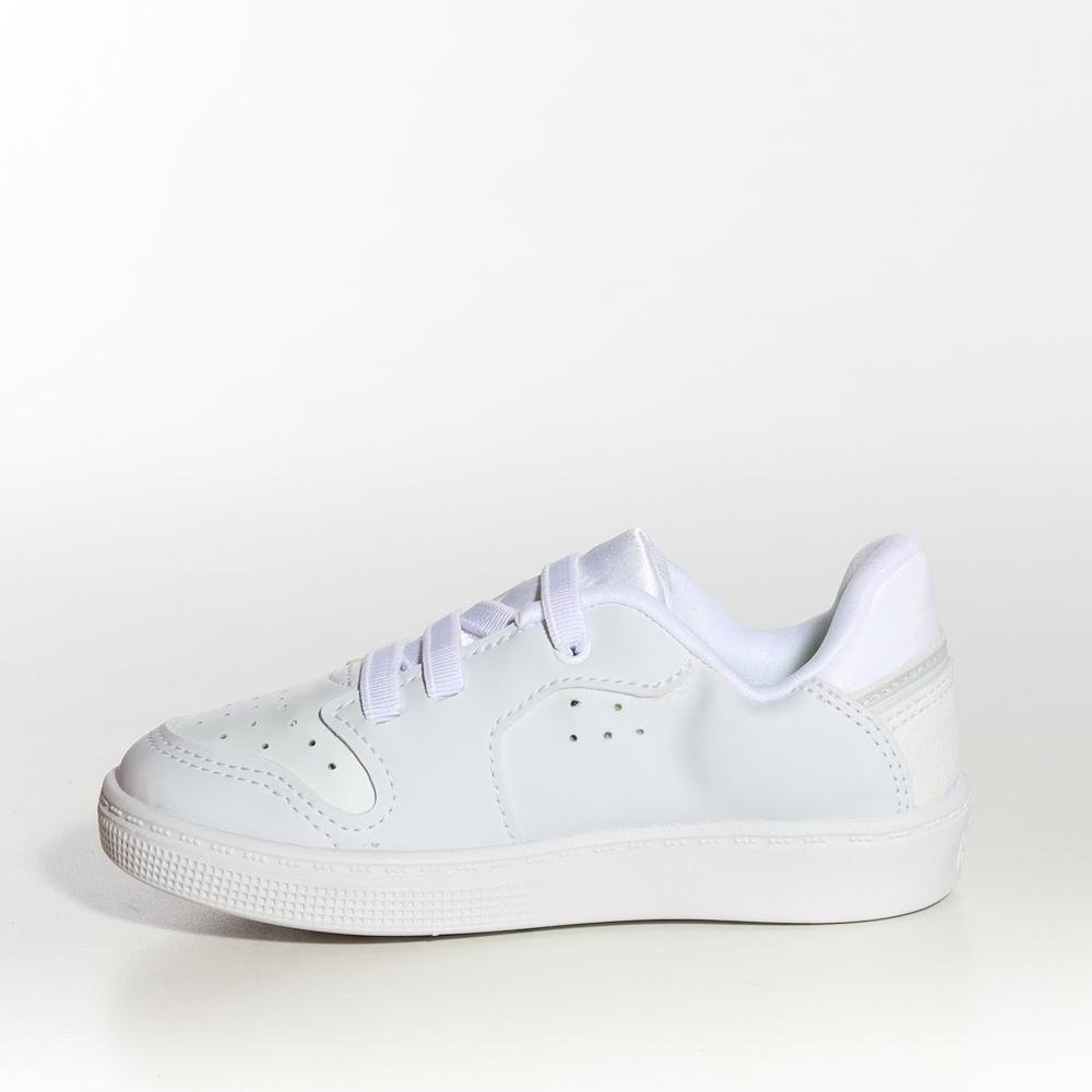 Tênis Sneakers Infantil Kidy Branco Branco 2