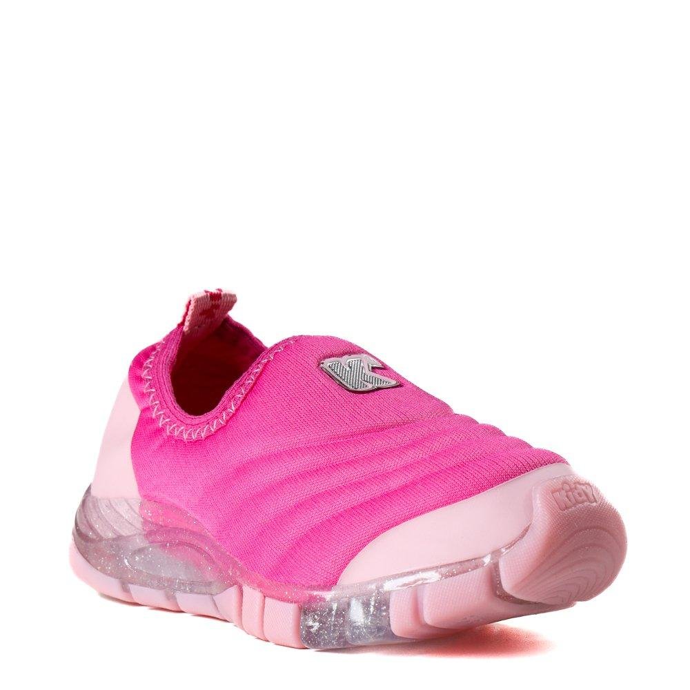 Tênis Infantil Menina Sem Cadarço Rosa Rosa