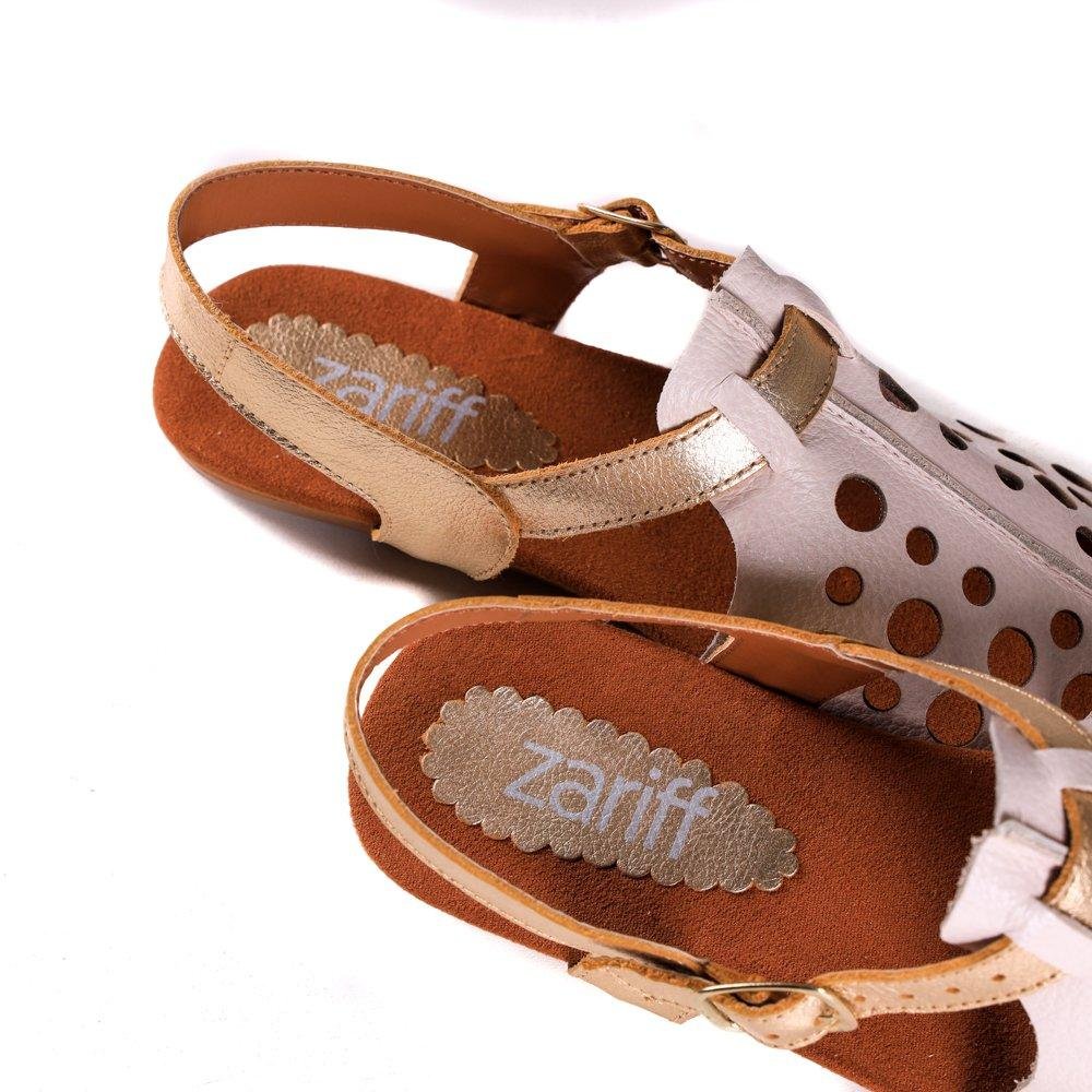 Sandália Feminina Metalizada Zariff 28398 Multicores 4