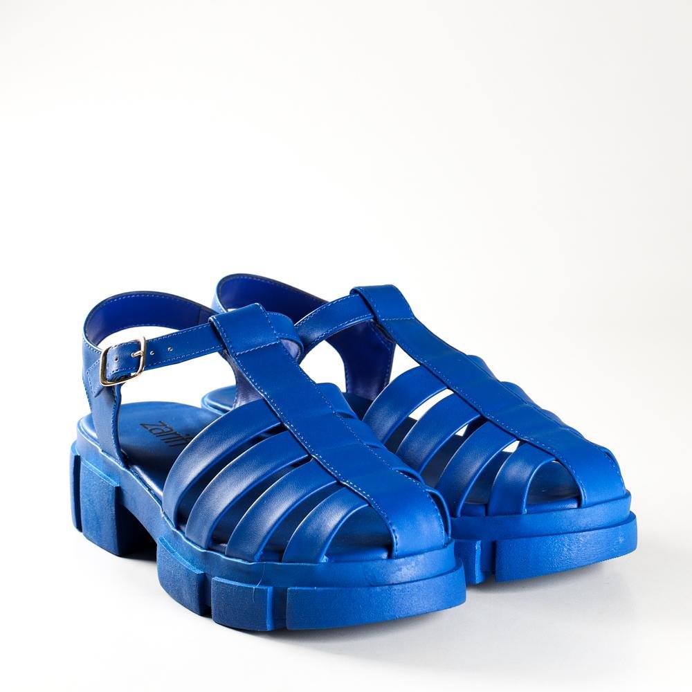 Sandália Zariff 1945-01 Feminino Azul 3