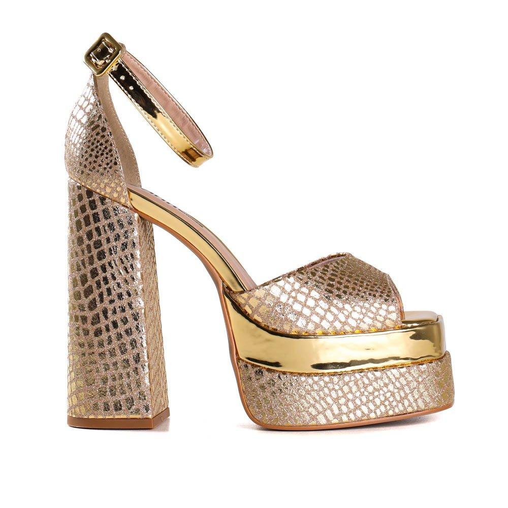 Sandália Zariff 1931635 Feminino Dourado 1