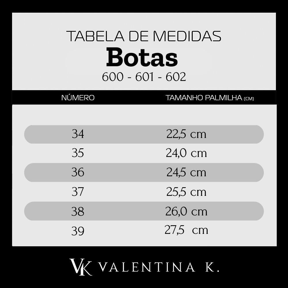 Bota Valentina K Coturno Feminino Branco 6