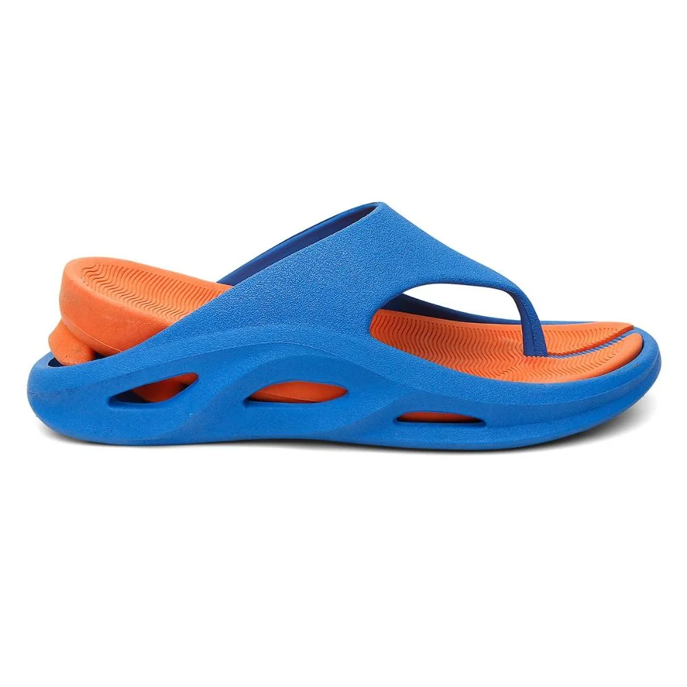 Chinelo Masculino de Dedo Soft Conforto Dia a Dia Azul Royal 2