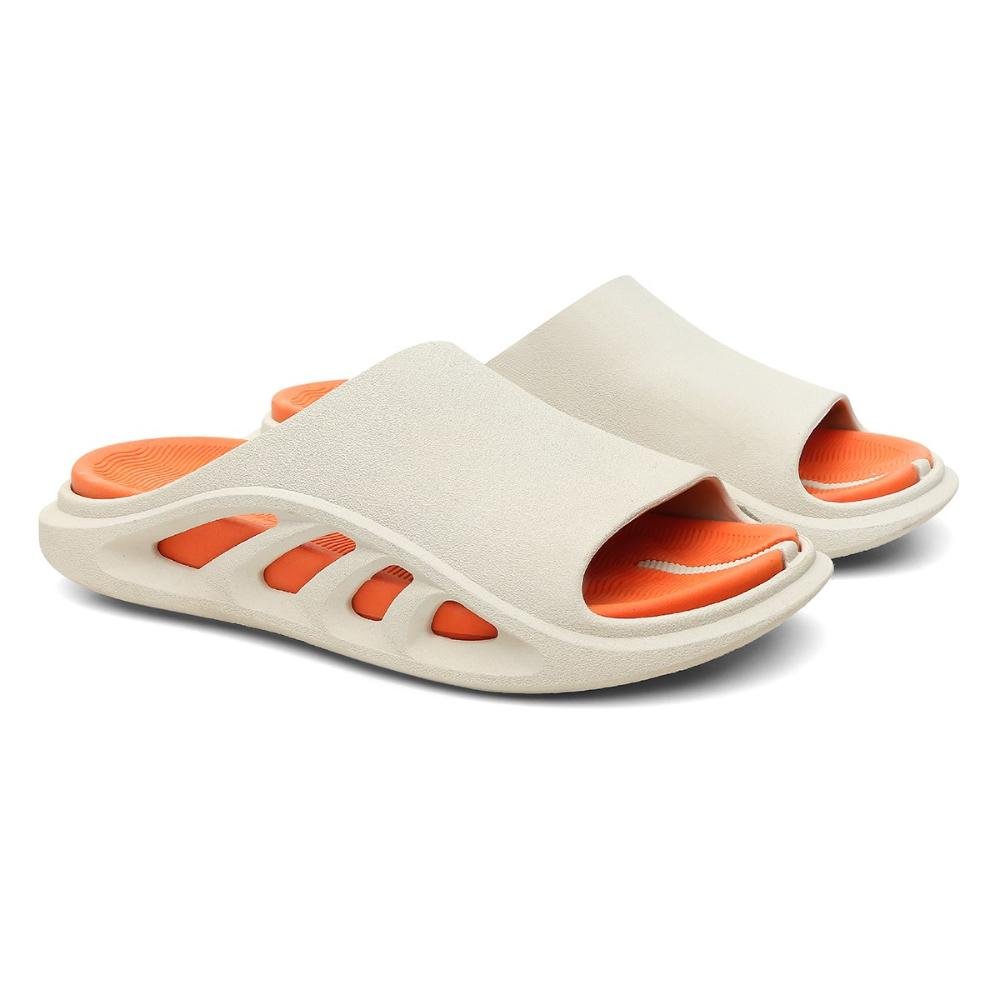 Chinelo Papete Masculino Soft Slide Off White 2