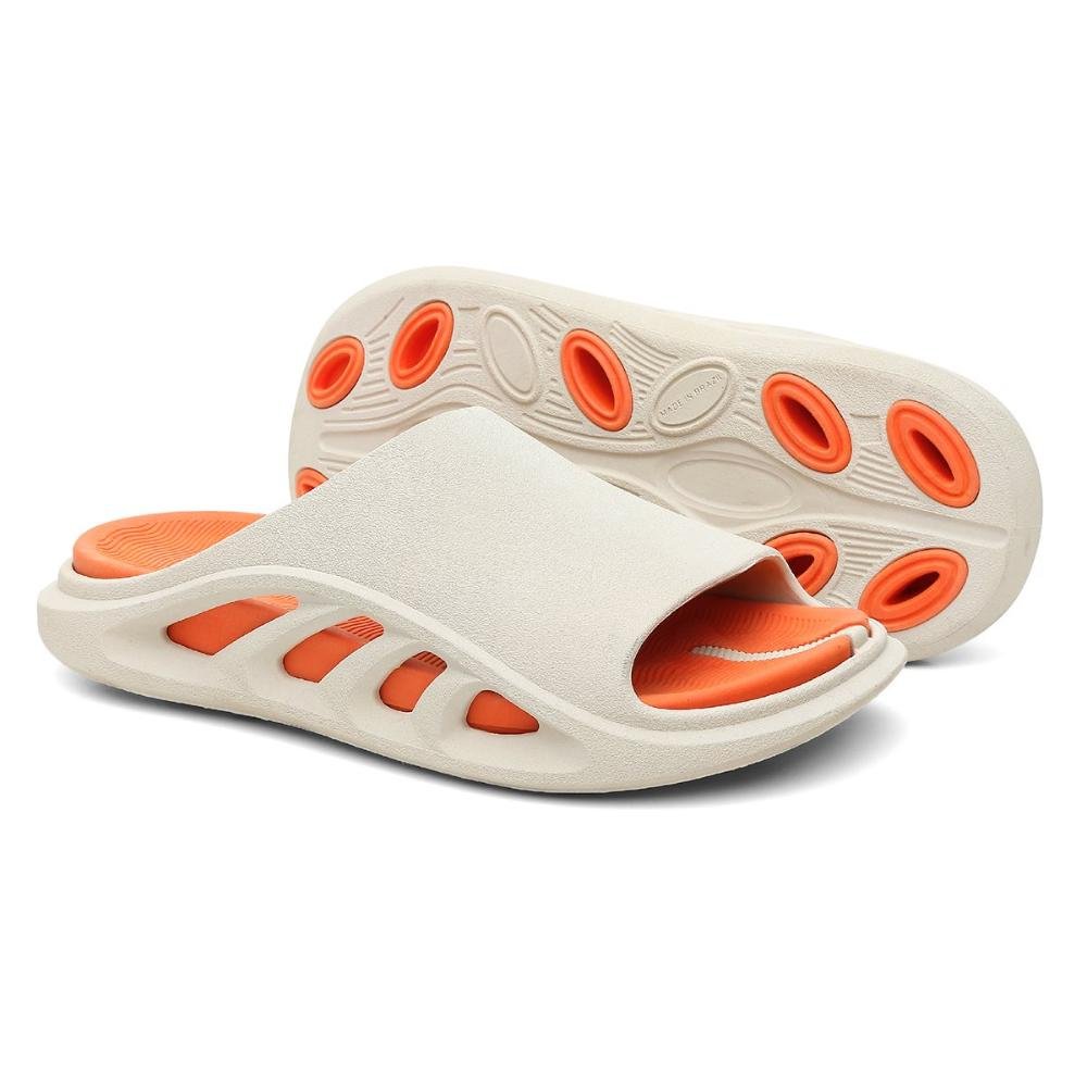 Chinelo Papete Masculino Soft Slide Off White 6