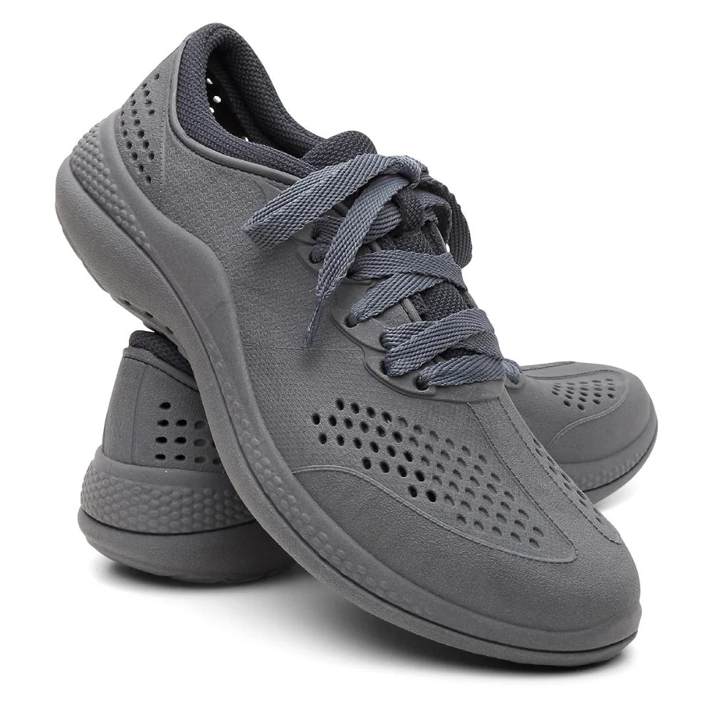 Tênis Feminino Casual Leve Moderno Cinza 3