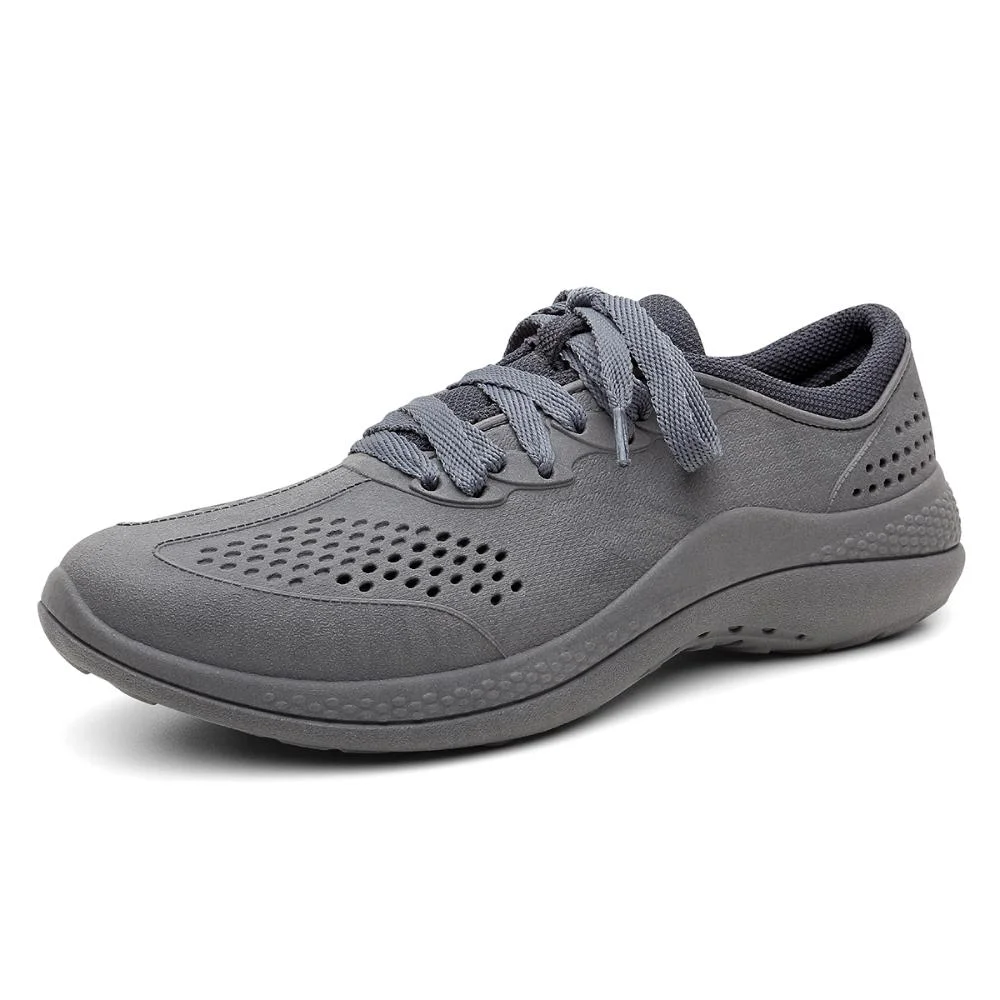 Tênis Feminino Casual Leve Moderno Cinza 5