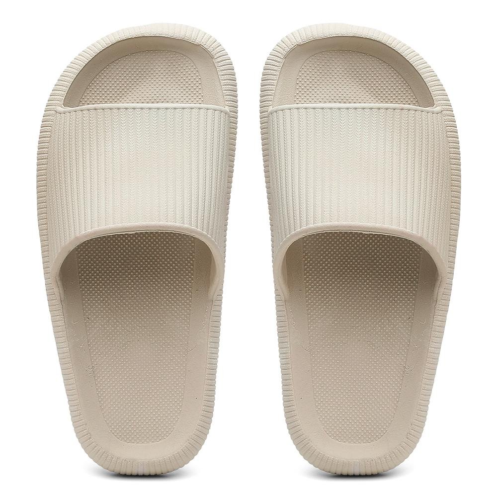 Chinelo Nuvem Slide Leve Confortável Moderno Branco 4