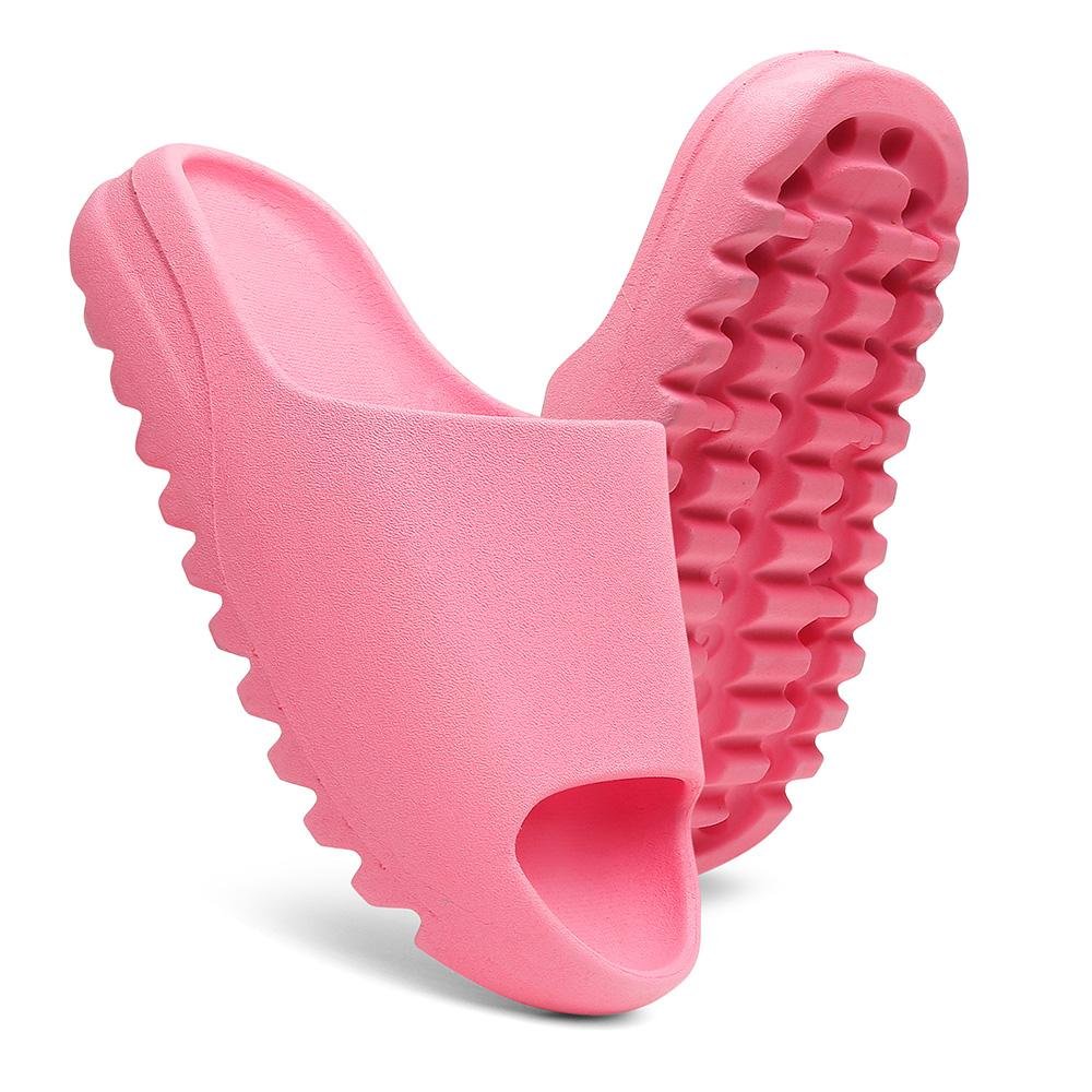 Chinelo Feminino Masculino Nuvem Slide Confortável Tratorado Rosa 3