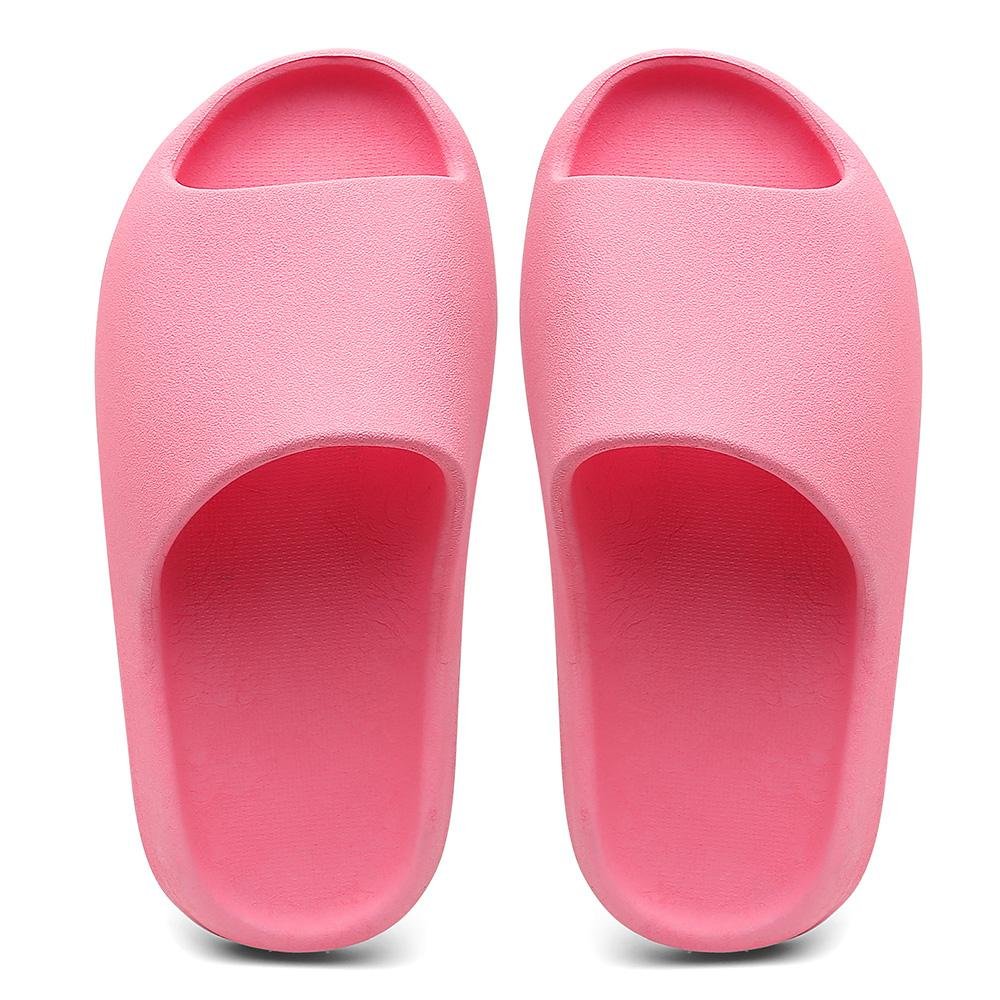Chinelo Feminino Masculino Nuvem Slide Confortável Tratorado Rosa 6