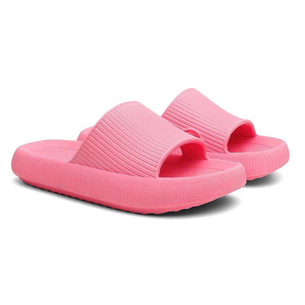 Chinelo Nuvem Unissex Slide Leve Conforto Rosa 2