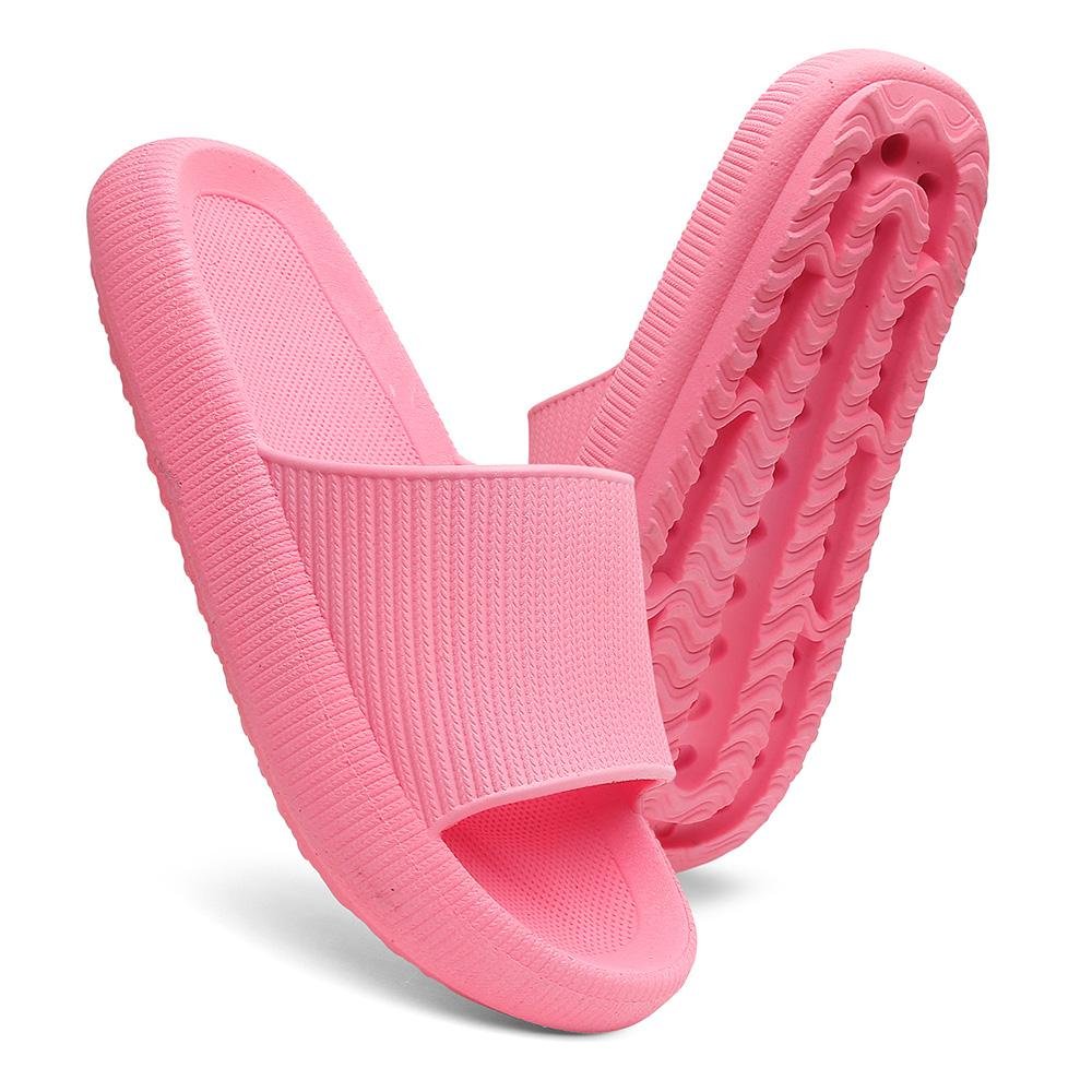 Chinelo Nuvem Unissex Slide Leve Conforto Rosa 3