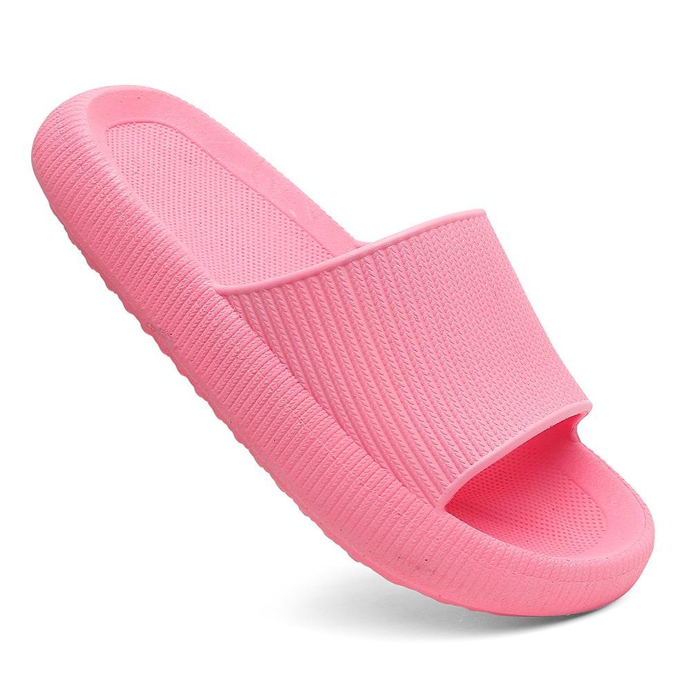 Chinelo Nuvem Unissex Slide Leve Conforto Rosa 4