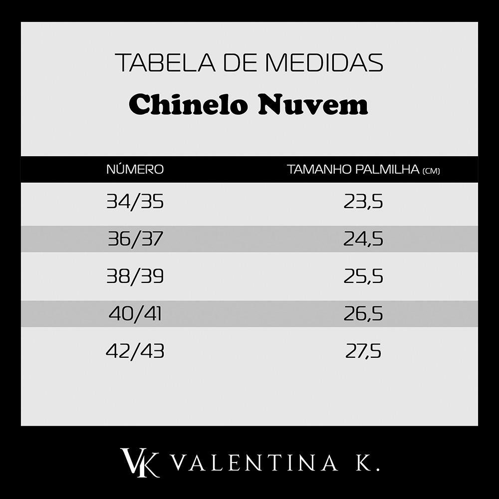 Chinelo Valentina Kister Nuvem Feminino Azul 4