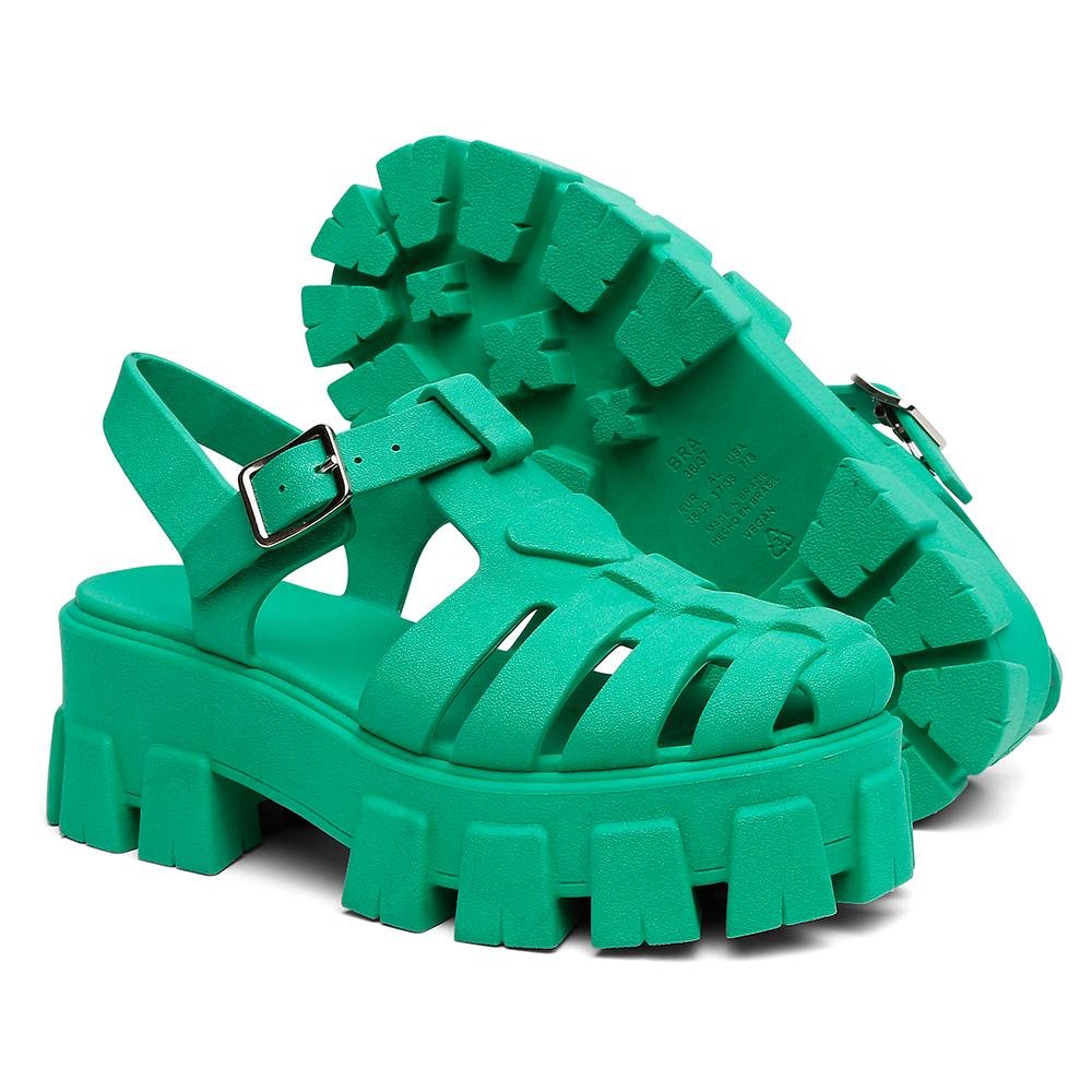 Sandália Feminina Tratorada Confortável Fisherman Aranha 5