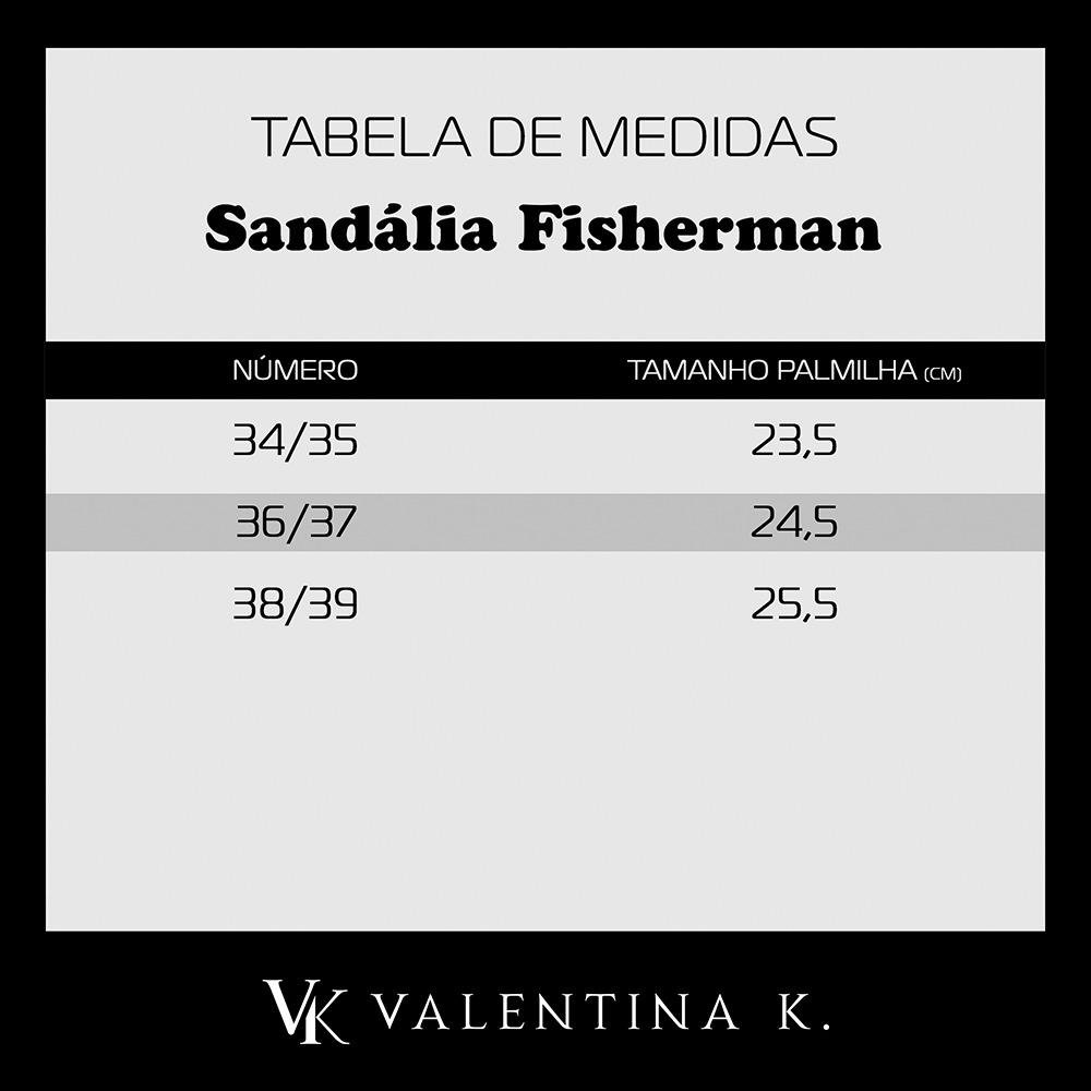 Sandália Feminina Tratorada Confortável Fisherman Aranha 6