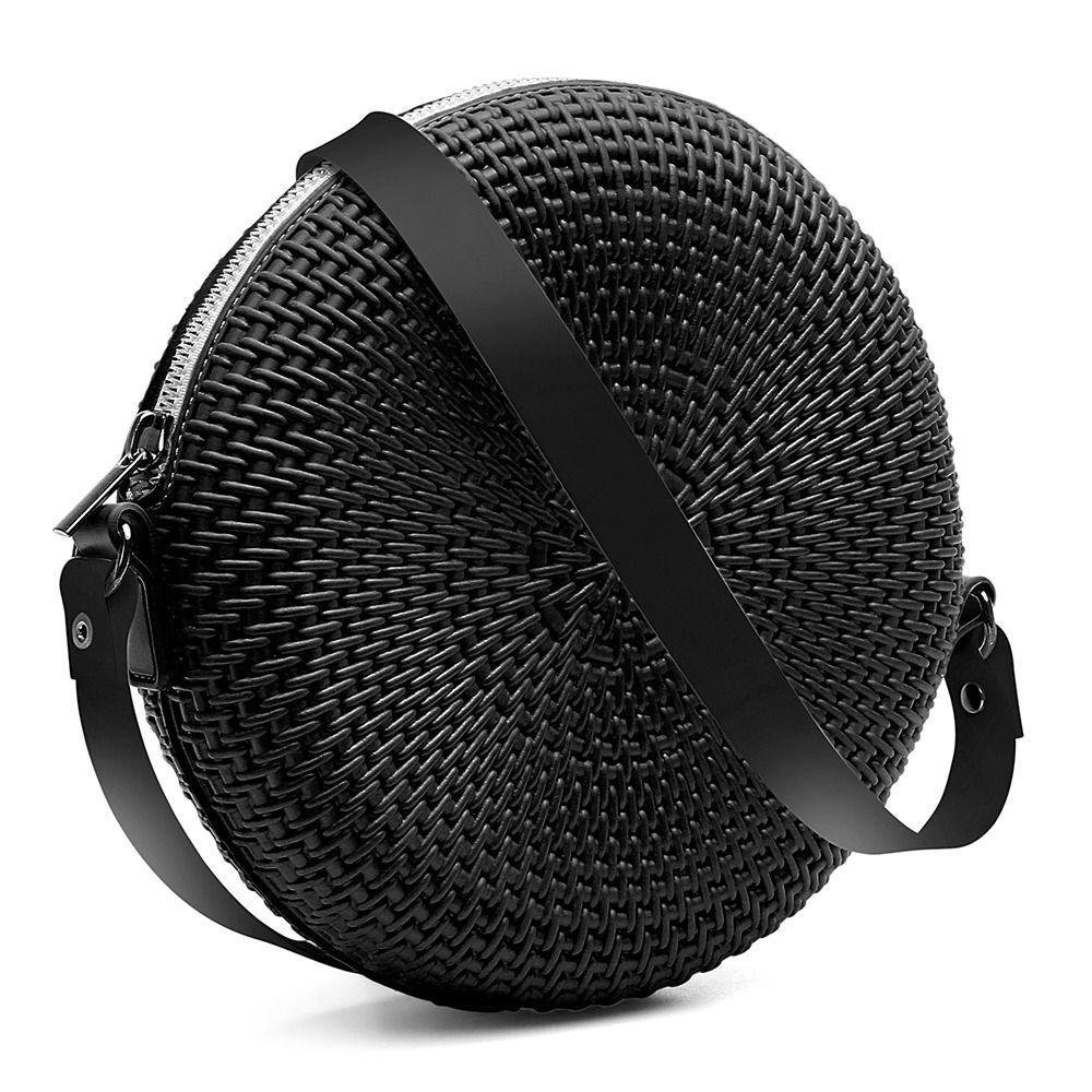 Kit Sandalia Slide Nuvem Tira Dupla Fivela e Bolsa Quebek Casual Preto 3