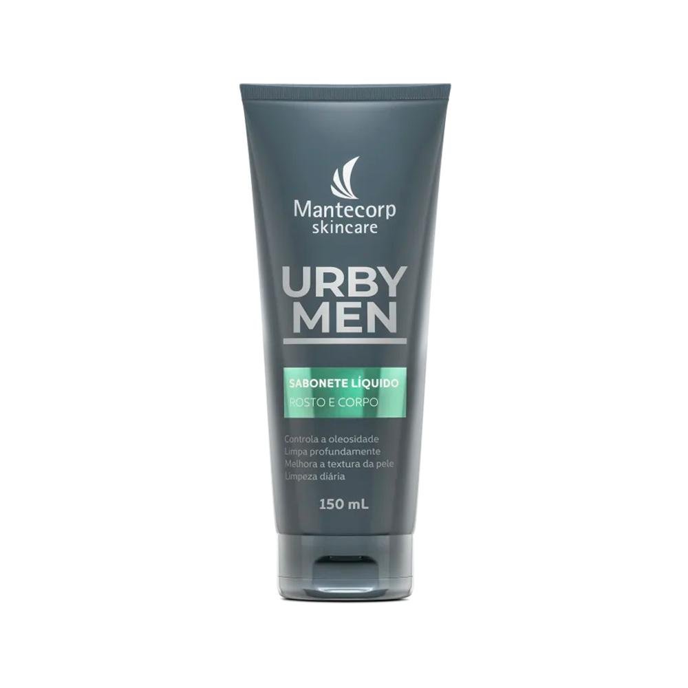 Mantecorp Urby Men Sabonete Líquido Corpo e Rosto 150ml 150ml 1