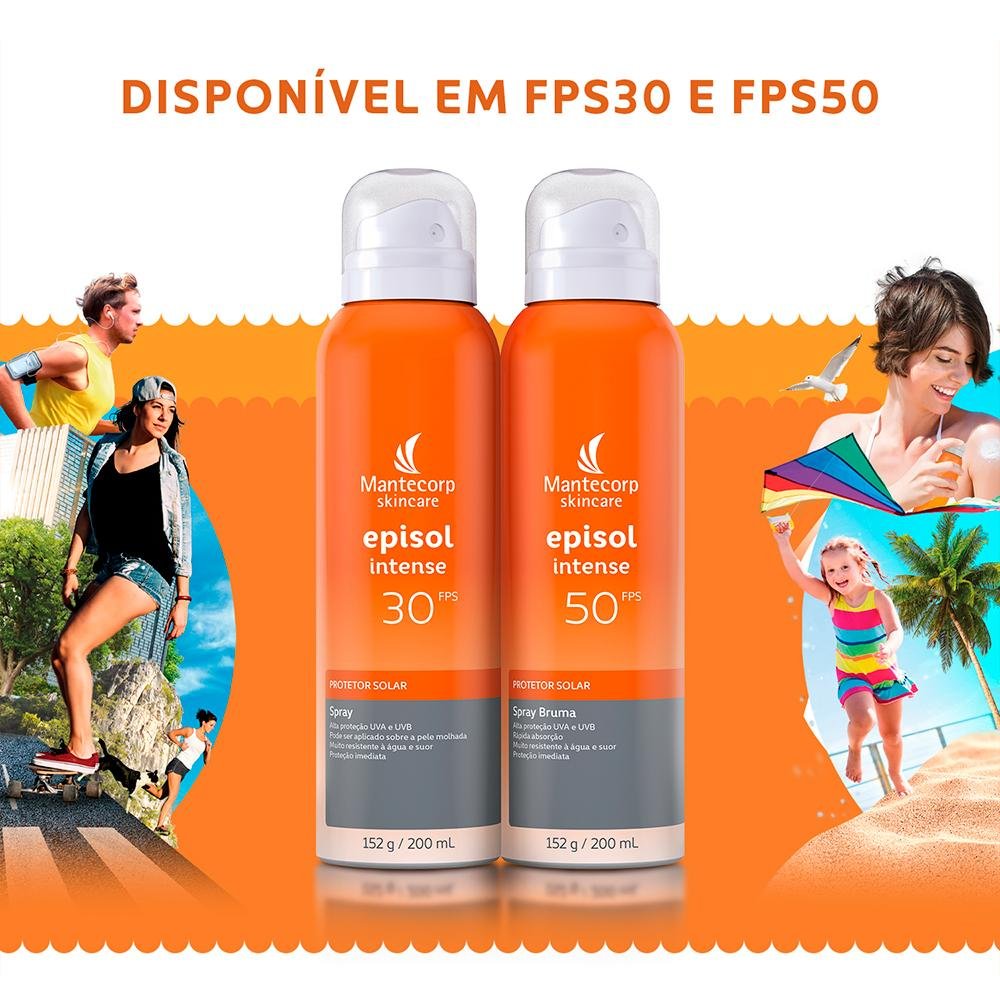 Mantecorp Episol Intense Protetor Solar Spray Fps30 200ml 200ml 5
