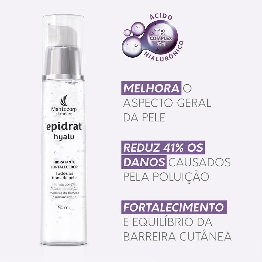 Mantecorp Epidrat Hyalu Gel Hidratante Fortalecedor 50ml 50ml 4