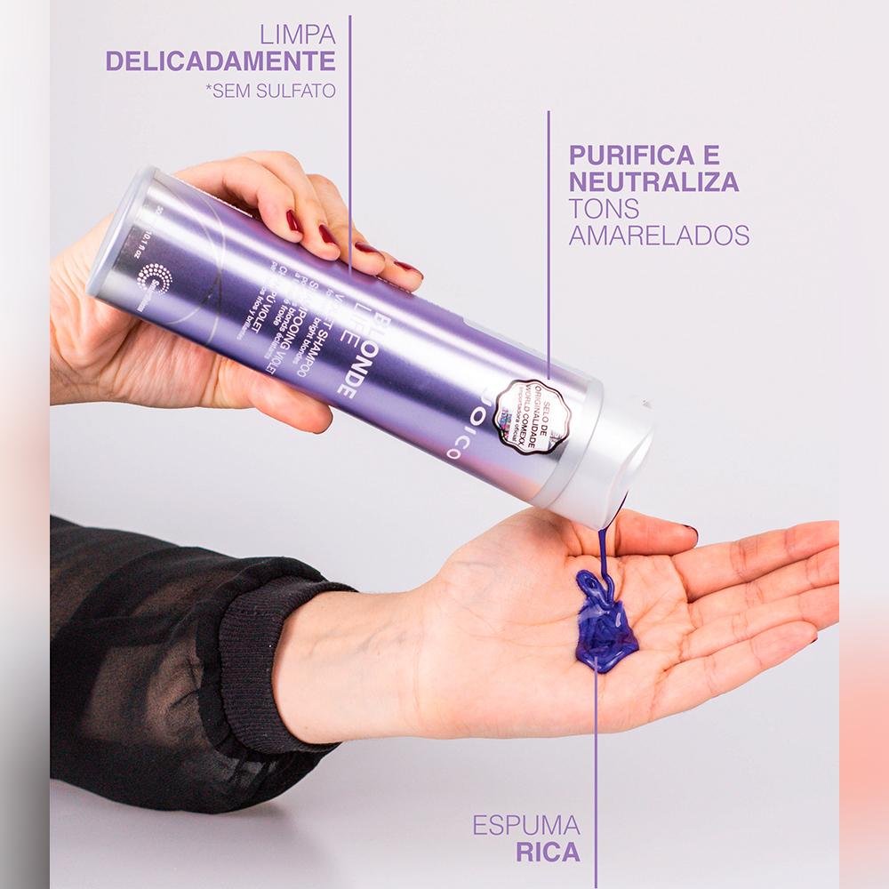 Joico Professional Blonde Life Violet Shampoo 300ml 300ml 3