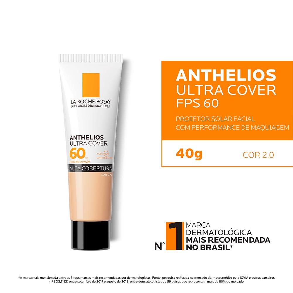 La Roche Posay Anthelios Ultra Cover 2.0 Protetor Solar Facial FPS60 30g Cor 2.0 3