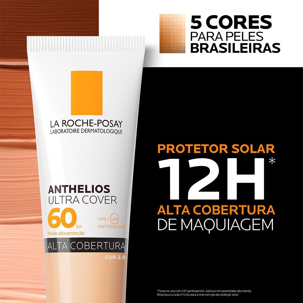 La Roche Posay Anthelios Ultra Cover 2.0 Protetor Solar Facial FPS60 30g Cor 2.0 5