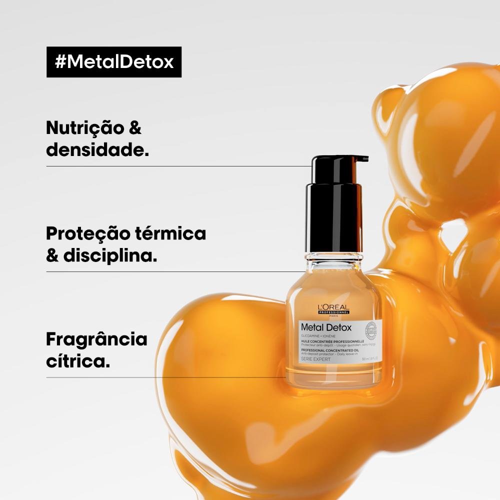 L'Oréal Professionnel Serie Expert Metal Detox Óleo Capilar 50Ml 50ml 6