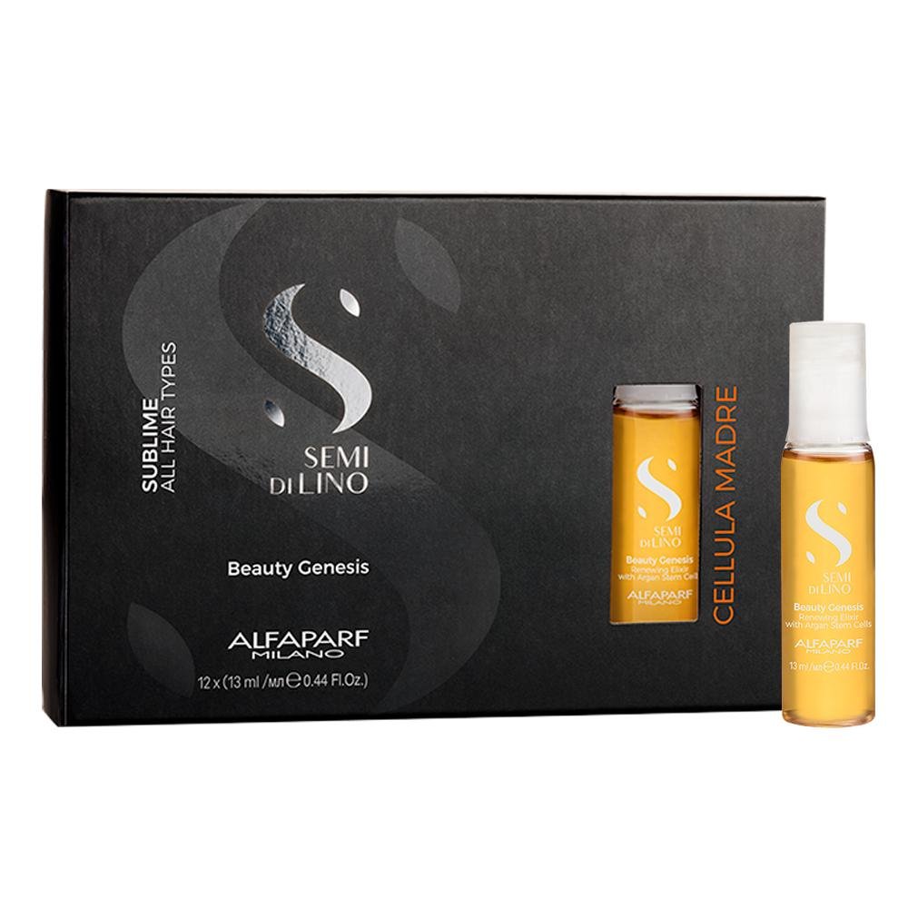 Alfaparf Semi Di Lino Beauty Genesis Ampola 12x13ml ÚNICO 1