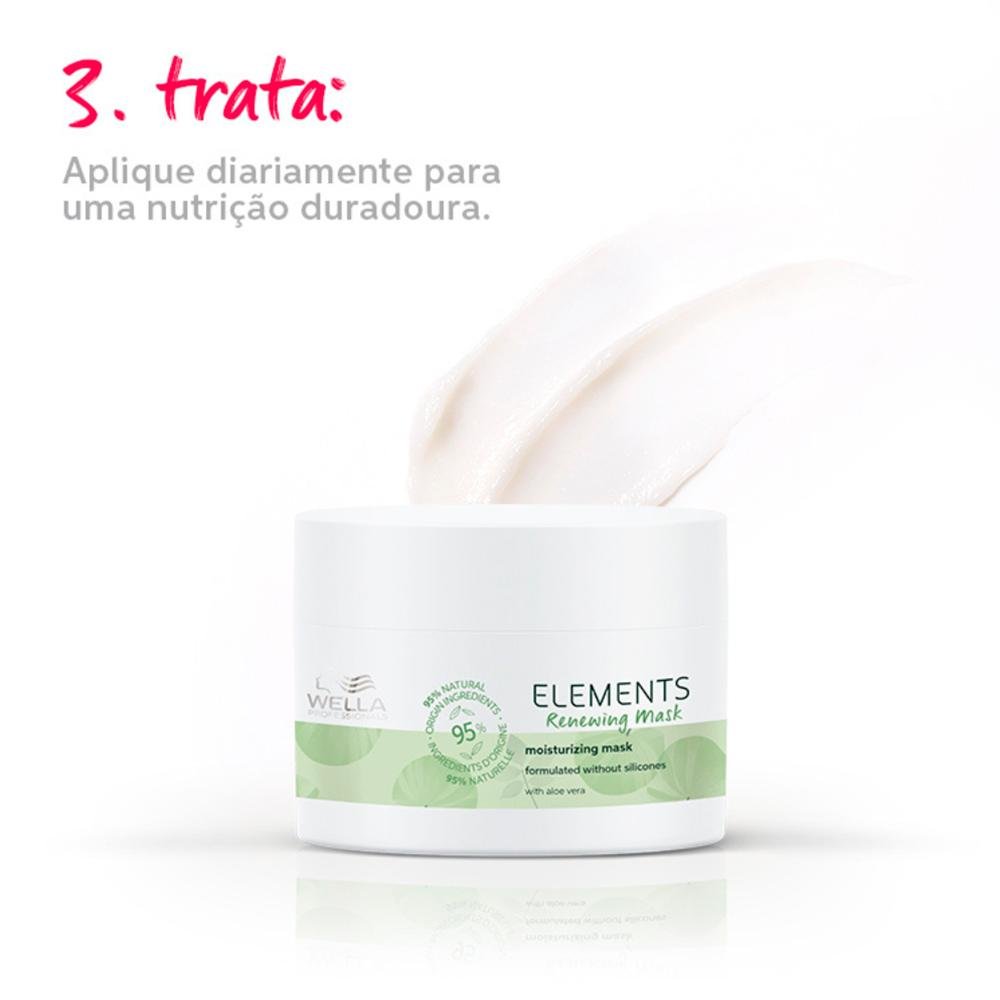 Wella Professionals Elements Renewing Máscara de Hidratação 150ml 150ml 2