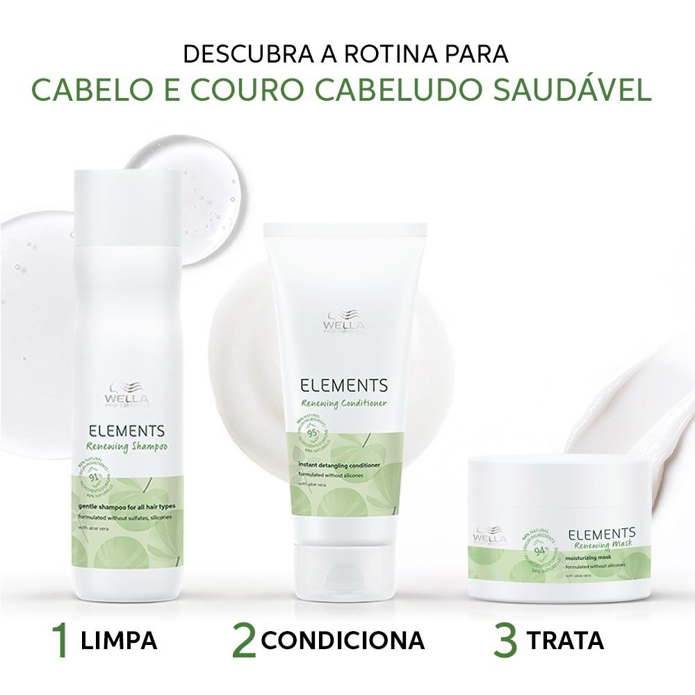 Wella Professionals Elements Renewing Máscara de Hidratação 150ml 150ml 4