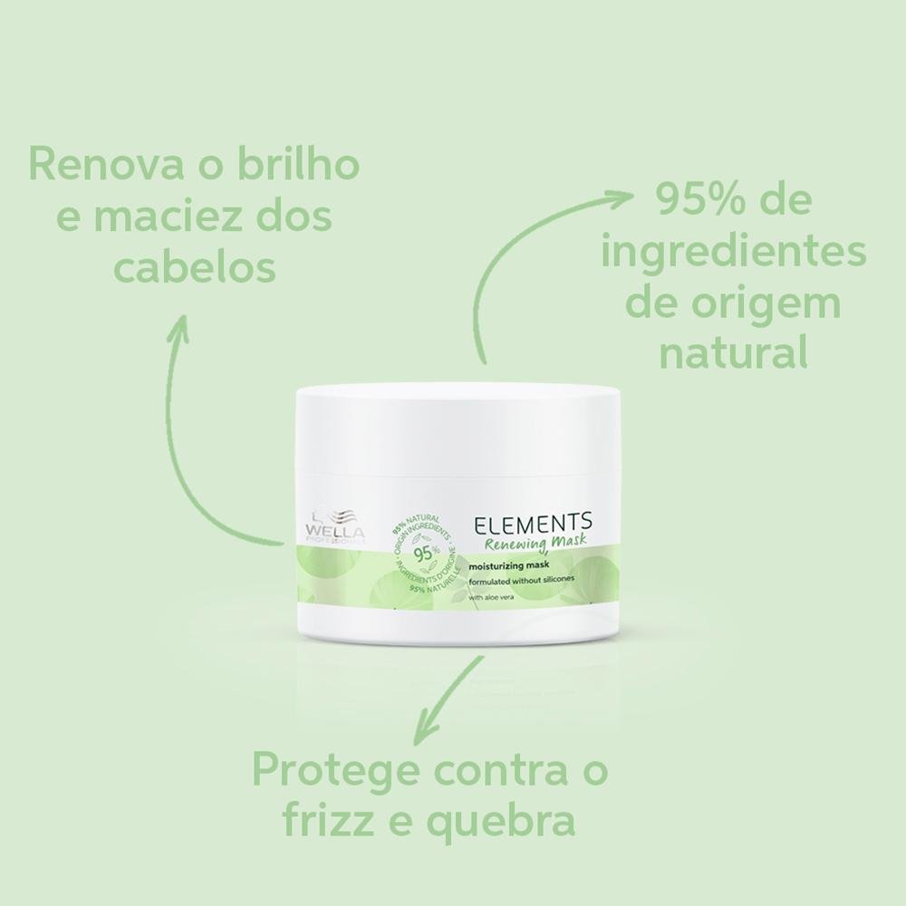 Wella Professionals Elements Renewing Máscara de Hidratação 150ml 150ml 5