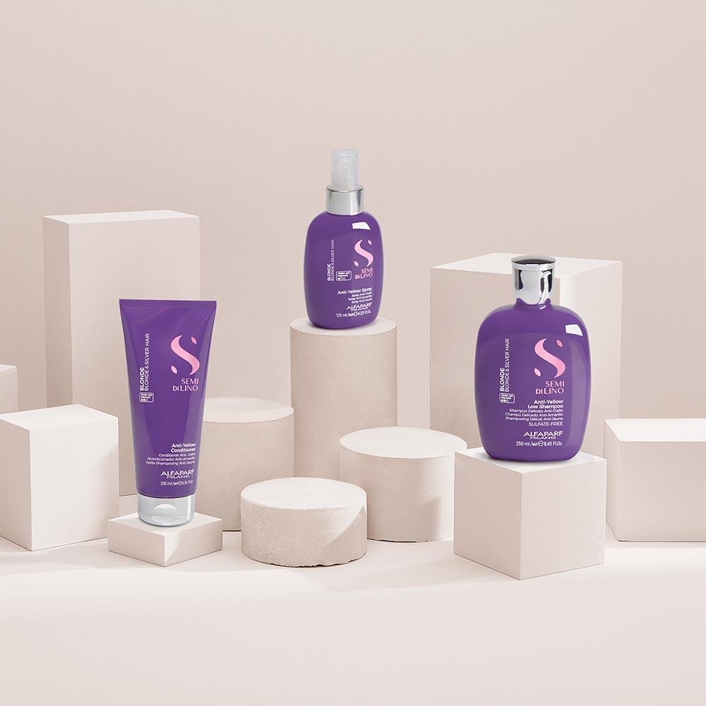 Alfaparf Milano Professional Semi Di Lino Blonde Anti-Yellow Condicionador 200ml 200ml 2