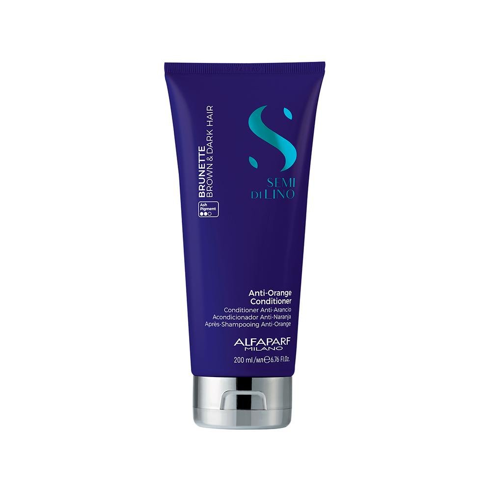 Alfaparf Milano Professional Semi Di Lino Brunette Anti-Orange Condicionador 200ml 200ml 1