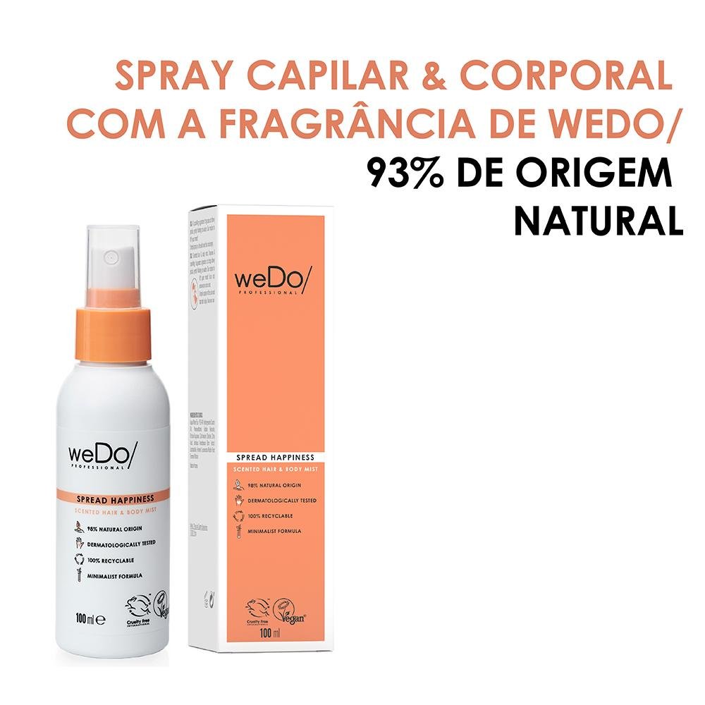 WeDo Professional Hair&body Mist Perfume pra Cabelo e Corpo 100ml 100ml 5