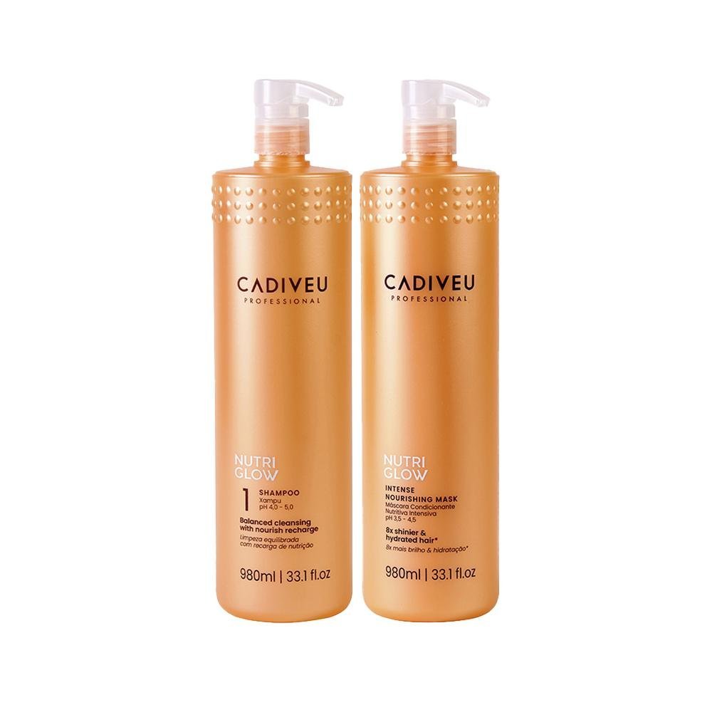 Kit Cadiveu Nutri Glow - Shampoo e Máscara de Nutrição 980ml ÚNICO 1
