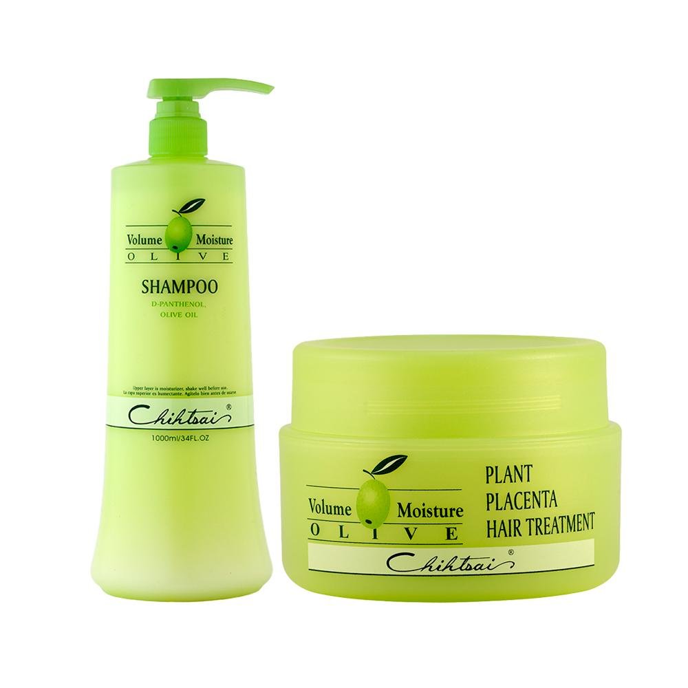 Kit N.P.P.E Chihtsai Olive Nutrição-Shampoo+Másc 500ml ÚNICO 2