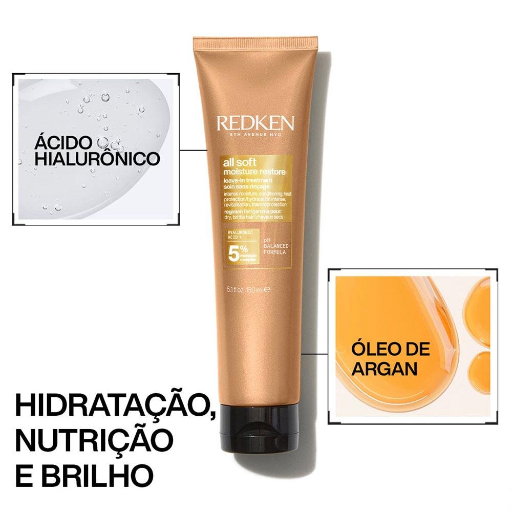Redken All Soft Mega Moisture Restore Leave-In 150ml 150ml 5