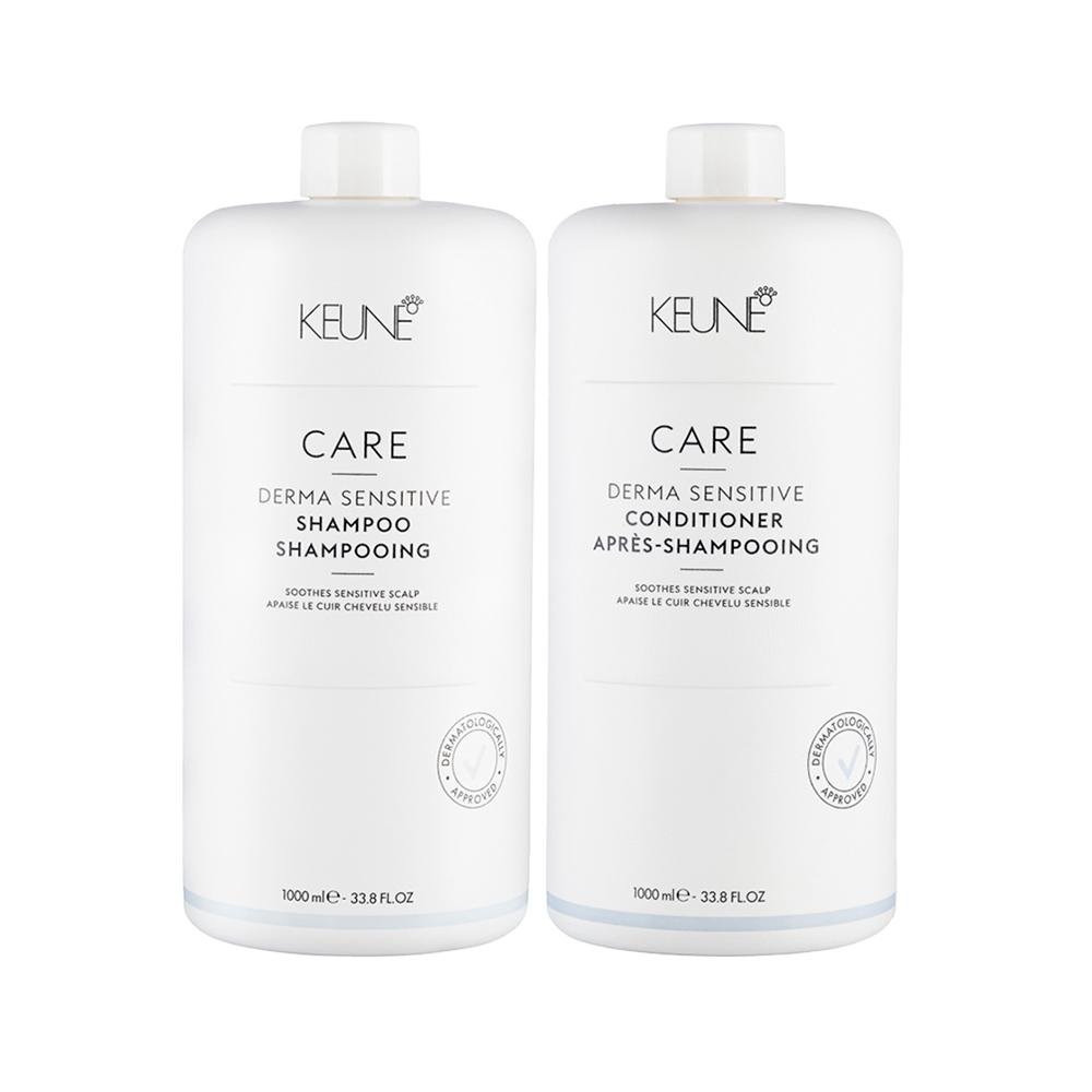 Kit Capilar Keune Derma Sensitive - Shampoo e Condicionador 1000 ml ÚNICO 1
