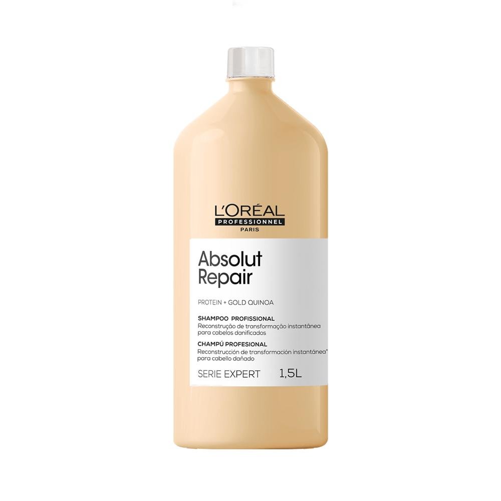 Kit L'Oréal Professionnel Serie Expert Absolut Repair Gold Quinoa – Shampoo e Máscara 500 g ÚNICO 2