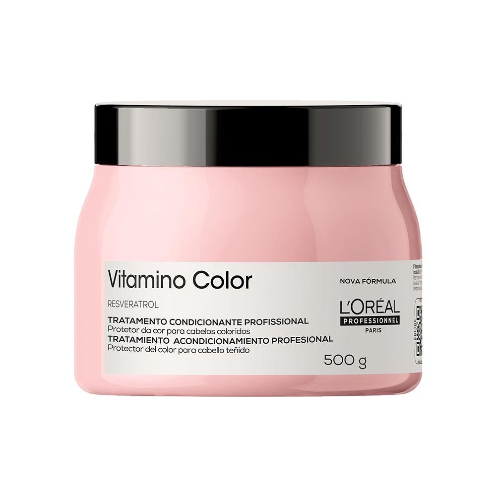 Kit L'Oréal Vitamino Color Shampoo + Máscara 500g ÚNICO 3