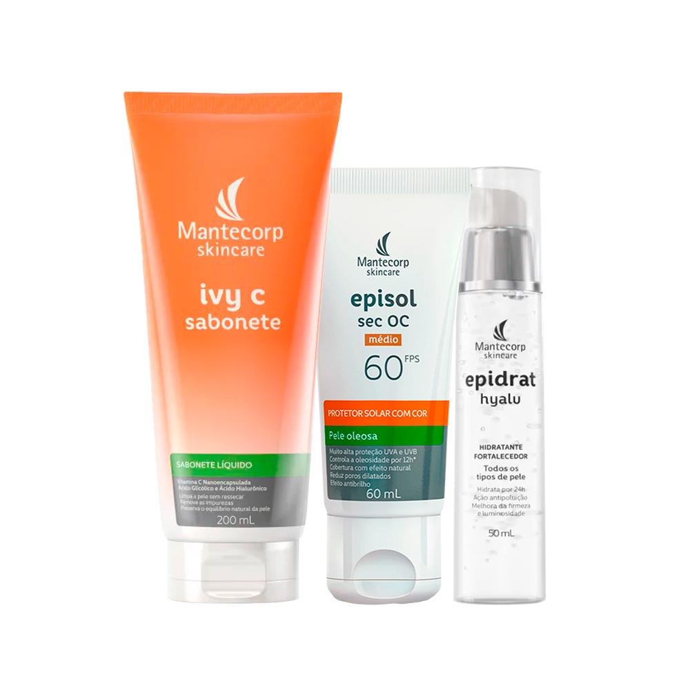 Kit Facial Mantecorp - Protetor Solar Fps 60+2 Produtos ÚNICO 1