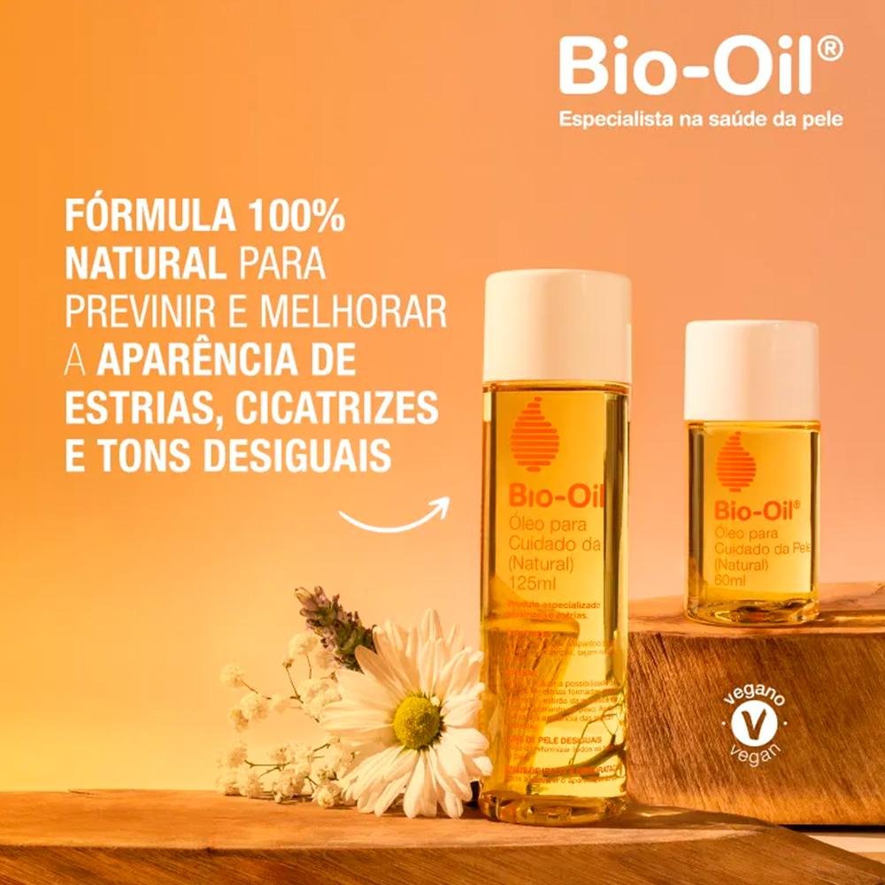 Bio Oil Natural Óleo Corporal Cicatrizante 60ml 60ml 6