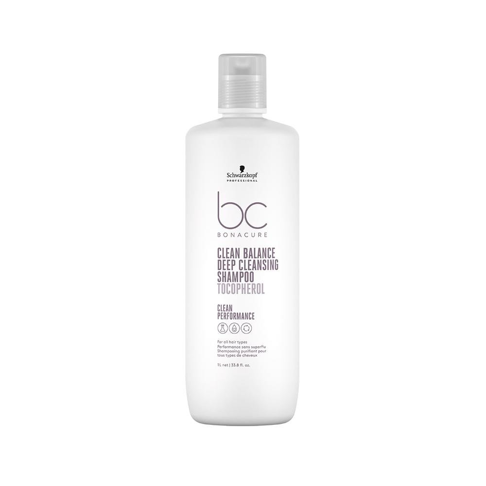 Schwarzkopf Professional BC Bonacure Clean Balance Shampoo Anti-Resíduos 1000ml 1L 1