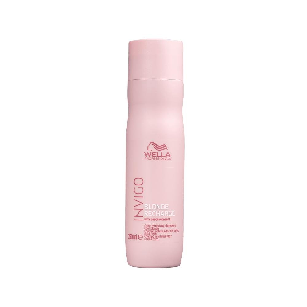 Kit Wella Invigo Blonde Recharge - Shampoo e Condicionador e Óleo ÚNICO 2