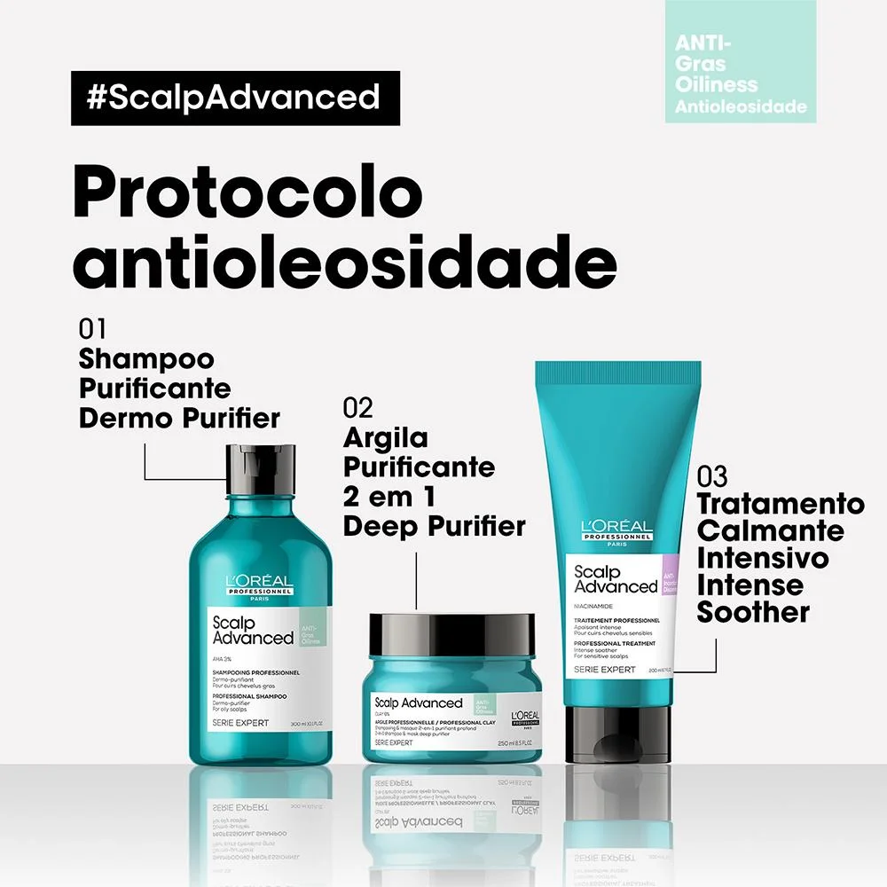 L'Oréal Professionnel  Serie Expert Scalp Advanced Dermo Purifier Shampoo 300ml 300ml 7