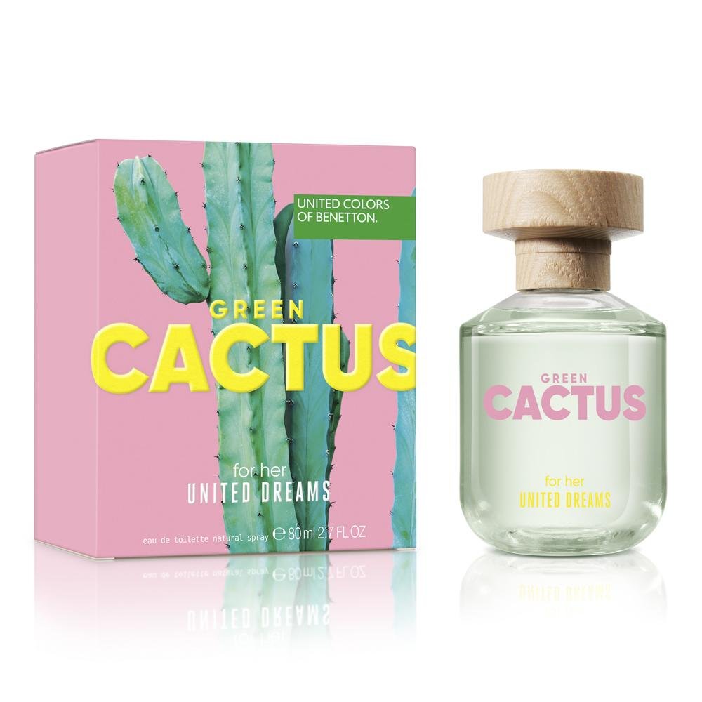 United Colors Of Benetton United Dreams Green Her EDT Perfume Feminino 80ml 80ml 2