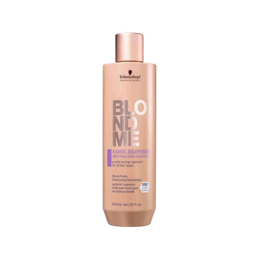 Schwarzkopf Professional Blondme Cool Blondes Shampoo Neutralizante 300ml 300ml 1