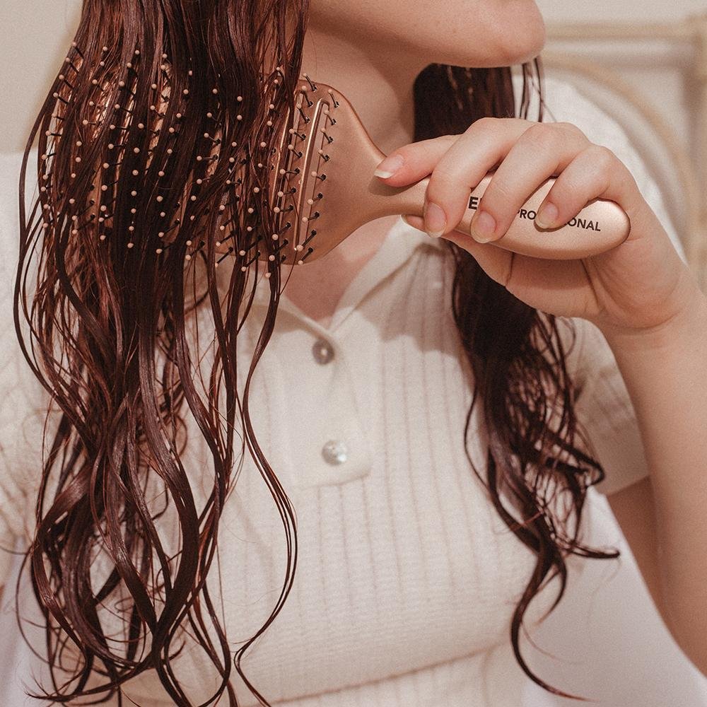 WetBrush Epic Quick Dry Escova para Secar e Desembaraçar Rose Gold ÚNICO 6