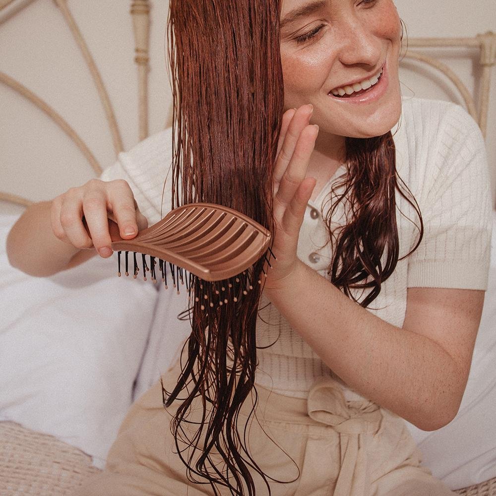 WetBrush Epic Quick Dry Escova para Secar e Desembaraçar Rose Gold ÚNICO 7